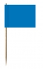Mini-Fahnen blau Pack à 50 Stück | 30 x 40 mm