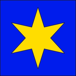 Fahne Gemeinde 8232 Merishausen (SH) | 30 x 30 cm und Grösser