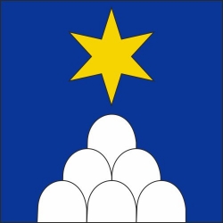 Fahne Gemeinde 8499 Sternenberg Ehemalige Gemeinde (ZH) | 30 x 30 cm und Grösser