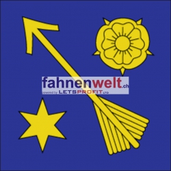 Fahne Gemeinde 8772 Nidfurn Ehemalige Gemeinde (GL) | 30 x 30 cm und Grösser