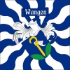 Fahne geflammt Gemeinde 8855 Wangen (SZ) | 30 x 30 cm und Grösser