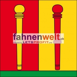 Fahne Gemeinde / Bezirk 9108 Gonten (AI) | 30 x 30 cm und Grösser
