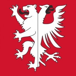 Fahne Gemeinde 9556 Märwil Ehemalige Gemeinde (TG) | 30 x 30 cm und Grösser