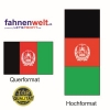 AFGHANISTAN Fahne in Top-Qualität gedruckt im Hoch- und Querformat | diverse Grössen