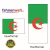 ALGERIEN Fahne in Top-Qualität gedruckt im Hoch- und Querformat | diverse Grössen