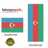 ASERBAIDSCHAN Fahne in Top-Qualität gedruckt im Hoch- und Querformat | diverse Grössen