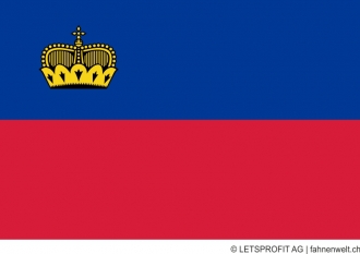 Aufkleber Liechtenstein | 7 x 9.5 cm