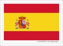 Aufkleber Spanien mit Wappen | 7 x 9.5 cm