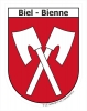 Kleber Wappen Biel 6.5 x 8.5 cm