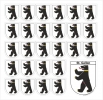 Aufkleber Sticker 9000 St. Gallen mit grosser und 26 kleinen Wappen