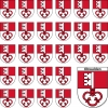 Aufkleber Sticker Obwalden mit grosser und 26 kleinen Wappen