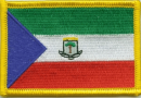 Patch Sticker zum aufbügeln Äquatorialguinea | 5.5 x 9 cm