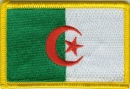 Patch Sticker zum aufbügeln Algerien | 5.5 x 9 cm