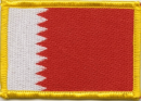 Patch Sticker zum aufbügeln Bahrain | 5.5 x 9 cm