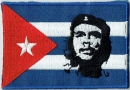 Patch Sticker zum aufbügeln Kuba mit Che Guevara | 5.5 x 9 cm