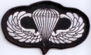 Patch Sticker zum aufbügeln Fallschirm  | 4.5 x 9 cm