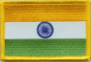 Patch Sticker zum aufbügeln Indien | 5.5 x 9 cm