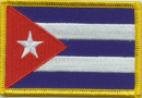 Patch Sticker zum aufbügeln Kuba klein | ca. 3.5 x 5.5 cm