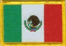 Patch Sticker zum aufbügeln Mexiko | 5.5 x 9 cm