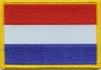 Patch Sticker zum aufbügeln Niederlande / Holland | 5.5 x 9 cm