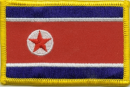Patch Sticker zum aufbügeln Nordkorea | 5.5 x 9 cm