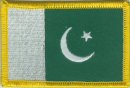 Patch Sticker zum aufbügeln Pakistan | 5.5 x 9 cm