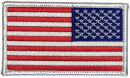 Patch Sticker zum aufbügeln USA Reverse | 5 x 8.5 cm