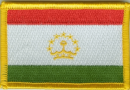 Patch Sticker zum aufbügeln Tadschikistan | 5.5 x 9 cm