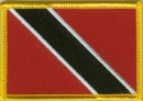 Patch Sticker zum aufbügeln Trinidad und Tobago | 5.5 x 9 cm