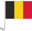 Belgien Autofahne gedruckt im Querformat | 30 x 45 cm