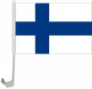 Finnland Autofahne gedruckt im Querformat | 30 x 45 cm