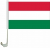 Ungarn Autofahne gedruckt im Querformat | 30 x 45 cm