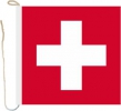 Bootsfahne / Bootsflagge Schweiz | 30 x 30 cm
