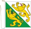Bootsfahne / Bootsflagge Thurgau | 30 x 30 cm