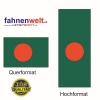 BANGLADESCH Fahne in Top-Qualität gedruckt im Hoch- und Querformat | diverse Grössen