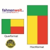 BENIN Fahne in Top-Qualität gedruckt im Hoch- und Querformat | diverse Grössen