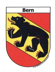 Wappen Bern Aufkleber BE | 6.5 x 8.5 cm