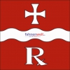 Fahne Bezirk Riviera (TI) | 30 x 30 cm und Grösser