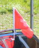 Autofahnenhalter für Fahnen am Stab | rot oder weiss