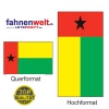 GUINEA BISSAU Fahne in Top-Qualität gedruckt im Hoch- und Querformat | diverse Grössen