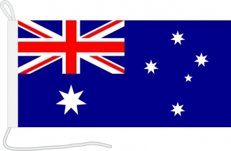 Bootsfahne Australien klein | 15 x 25 cm