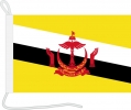 Bootsfahne Brunei | 30 x 45 cm