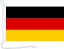 Bootsfahne Deutschland | 30 x 45 cm