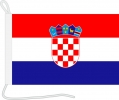 Bootsfahne Kroatien | 30 x 45 cm