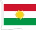 Bootsfahne Kurdistan | 30 x 45 cm