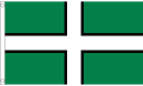 Devon Grafschaft Fahne aus Stoff | 60 x 90 cm