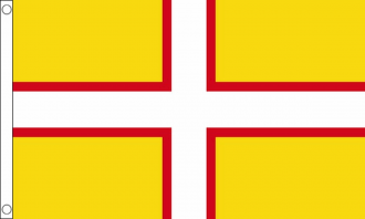Dorset Grafschaft Fahne aus Stoff | 90 x 150 cm