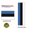 ESTLAND Fahne in Top-Qualität gedruckt im Hoch- und Querformat | diverse Grössen