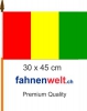 Guinea Fahne / Flagge am Stab | 30 x 45 cm