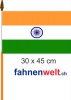 Indien Fahne / Flagge am Stab | 30 x 45 cm